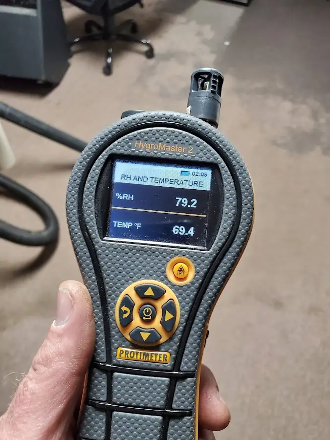 Moisture meter humidity assessment for Mold Remediation & Removal in Huntersville
